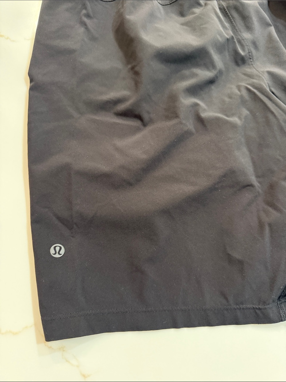 lululemon athletica Black Men's Athletic Shorts T.H.E. Linerless short 9”